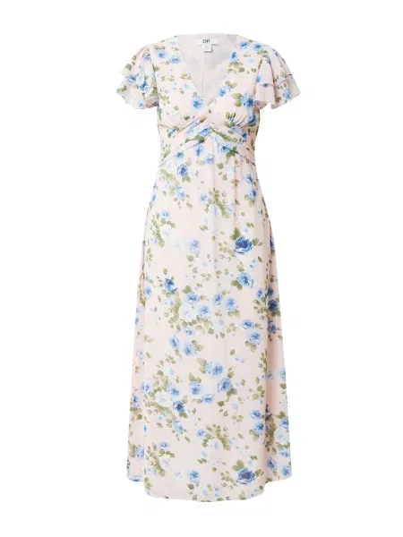 Dorothy Perkins Rochie de vară albastru deschis / verde deschis / roz pastel alb