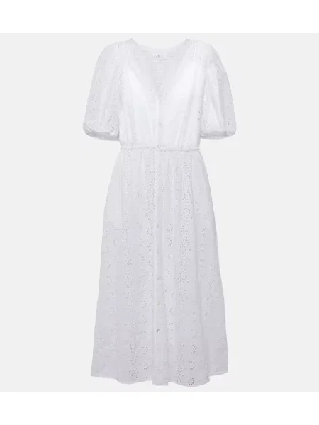 Zamatové oblekové midi šaty Velvet po kolená biela