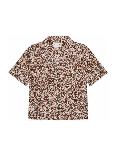 Koszula Munthe z nadrukiem