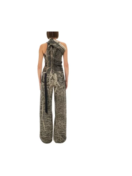 Top Rick Owens bez rękawów czarny