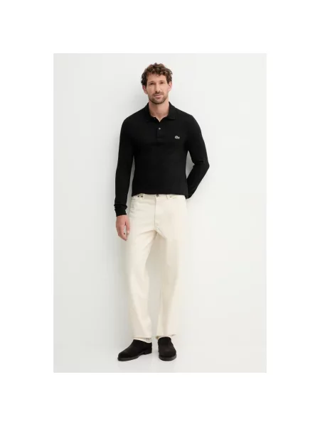 Lacoste Polo czarny