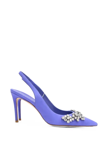 Pantofi cu toc Stuart Weitzman slingback albastru