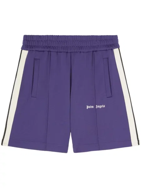 Pantaloni scurți Palm Angels cu imagine albastru