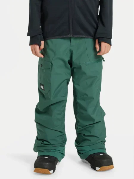 Quiksilver Snieglenčių kelnės Utility žalia