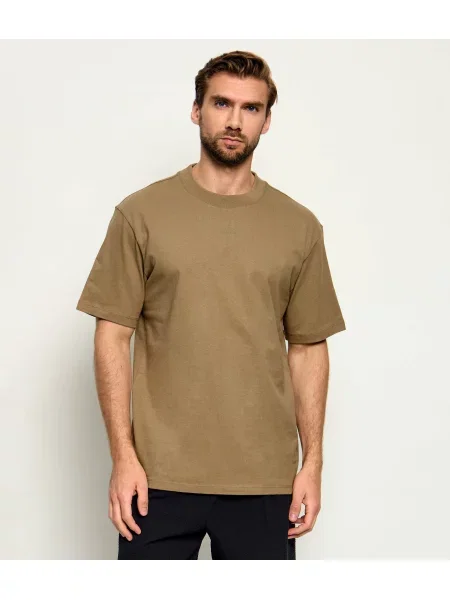 HUGO Tricou Dapolino | Relaxed fit bej
