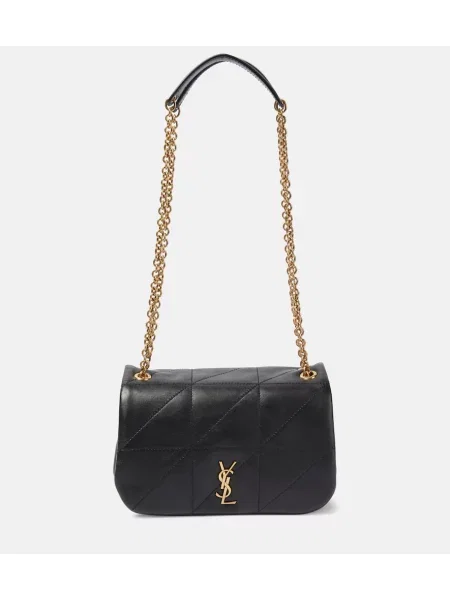 Geanta de piele Saint Laurent din piele negru