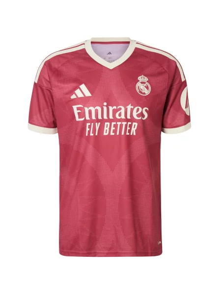 ADIDAS PERFORMANCE Tricou funcțional Real Madrid mov zmeură / murdar alb