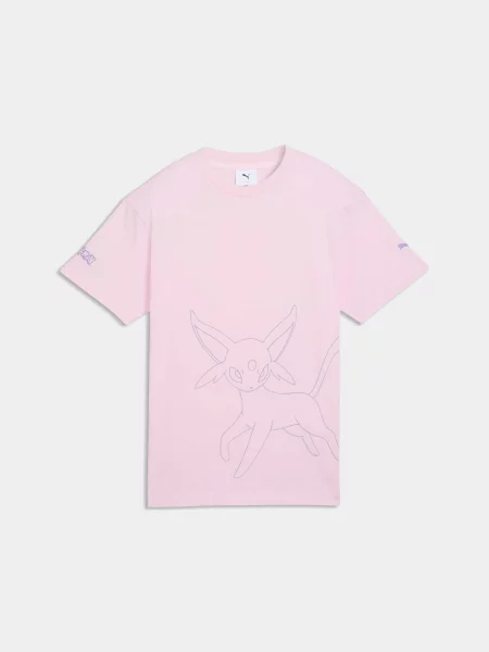 Дитяча Футболка PUMA x Pokemon Graphic Tee комбінований верх рожевий