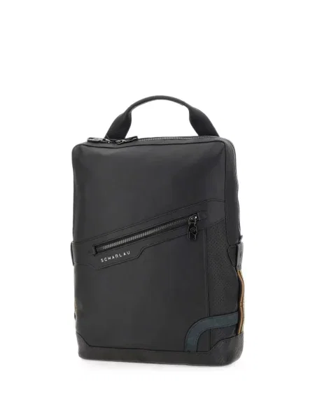 Rucsac Scharlau din piele negru