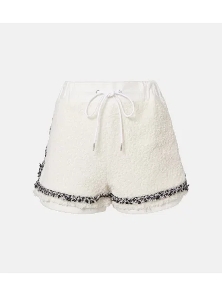 Szorty Sacai białe