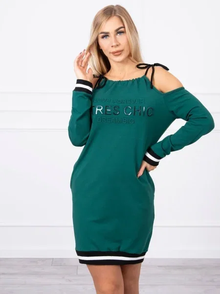 Rochie Kesi de costum verde