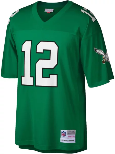 Cămașă Mitchell & Ness din jerseu verde
