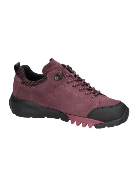 Sneakersy Waldläufer skórzane trekkingowe czerwone