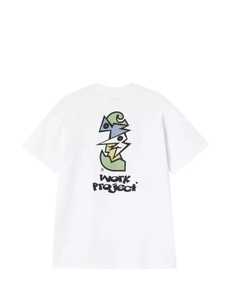 Tricou Carhartt Wip cu imagine alb