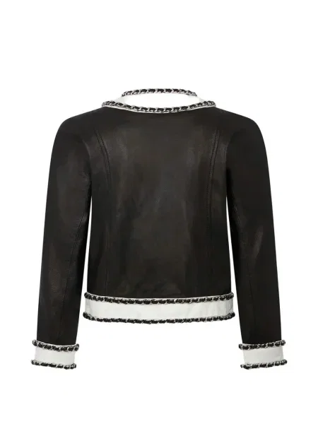Kožna jakna Dsquared2 crna