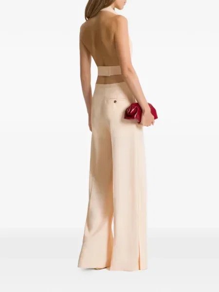 Top Alberta Ferretti cu gât halter