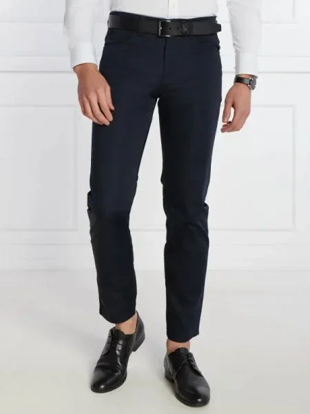 BOSS BLACK Pantaloni negru