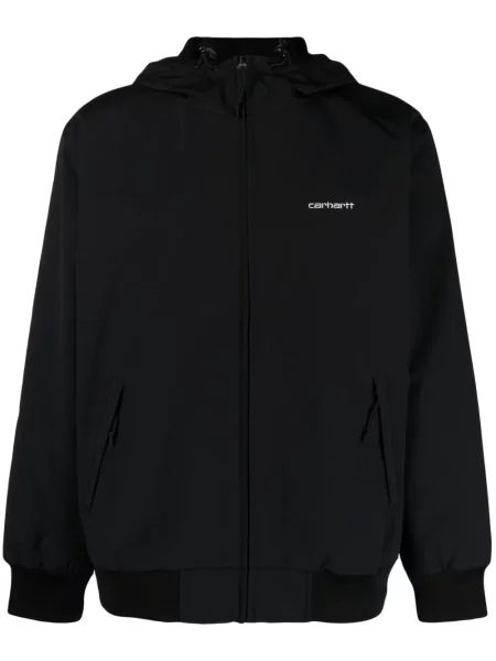 Geacă Carhartt Wip cu glugă negru