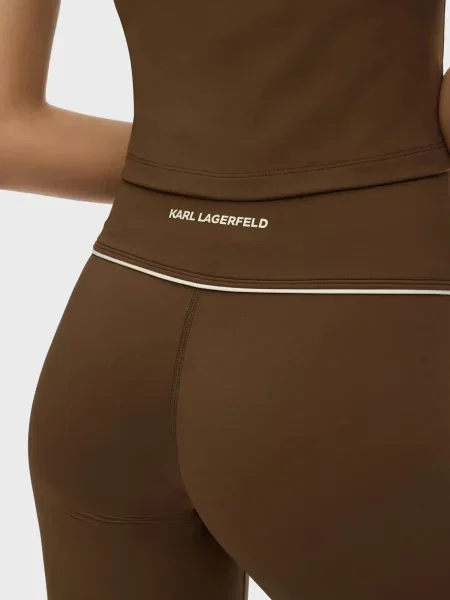 Легінси Karl Lagerfeld коричневі