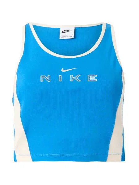 Nike Sportswear Top azuriu alb
