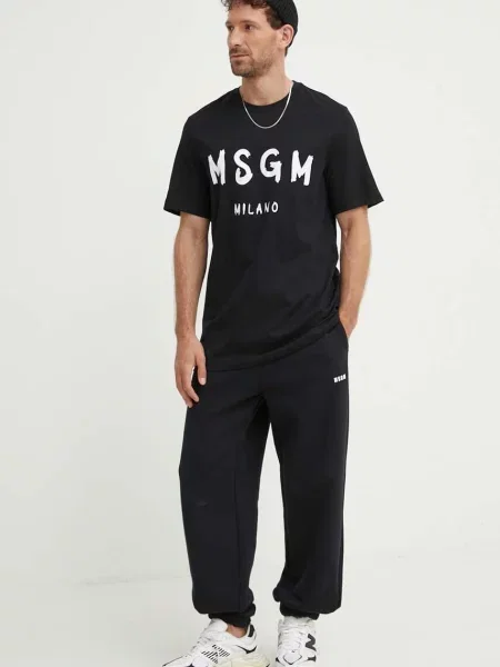 Футболка Msgm черная