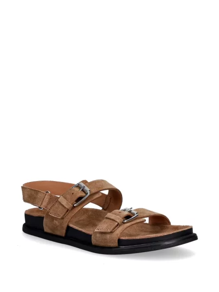 Sandale Vagabond cu cataramă slingback maro