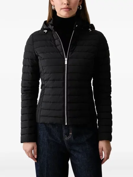 Geacă Trussardi cu glugă negru