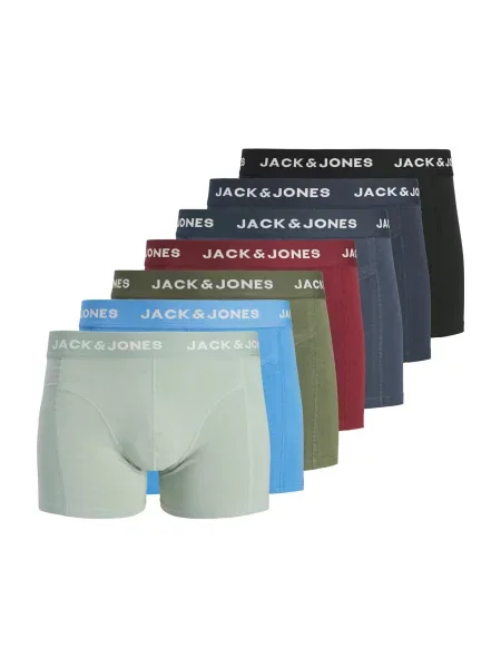 JACK & JONES Boxeri JACBenja albastru marin / albastru deschis / kaki / oliv / roșu burgundy negru