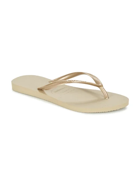 Tenisky Havaianas zlatá