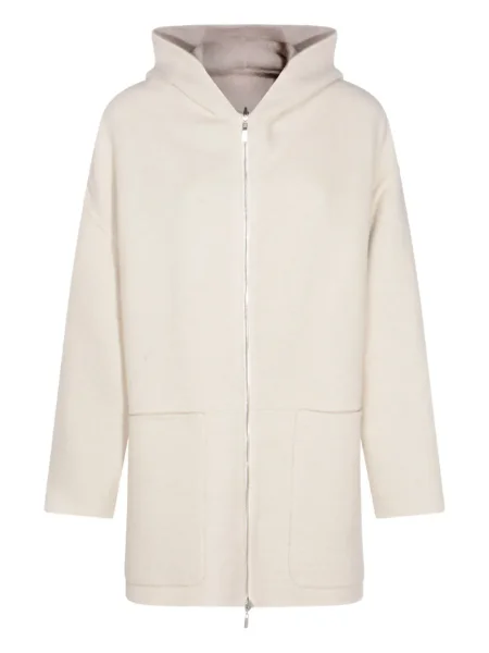 Palton Malo cu glugă alb