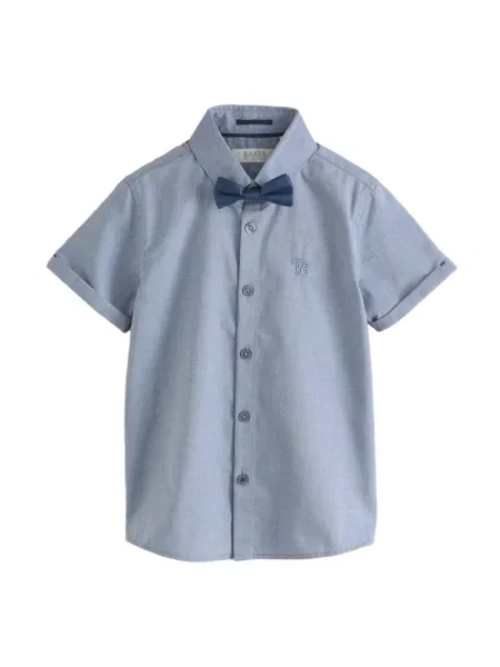 Baker by Ted Baker Cămașă fumuriu albastru