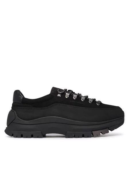 Calvin Klein Superge Hybrid Trek Lace Up Nu črna