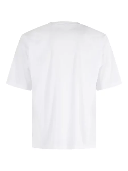 Tricou Aspesi cu broderie alb