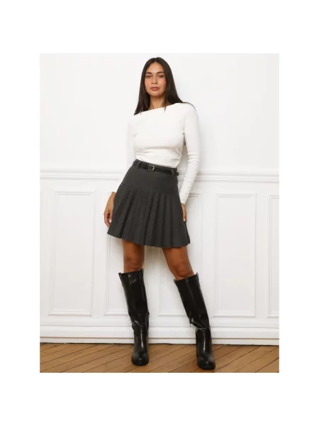 Suknja La Modeuse siva