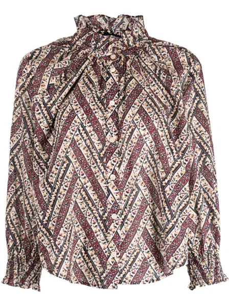 Bluză Veronica Beard cu model floral cu imagine