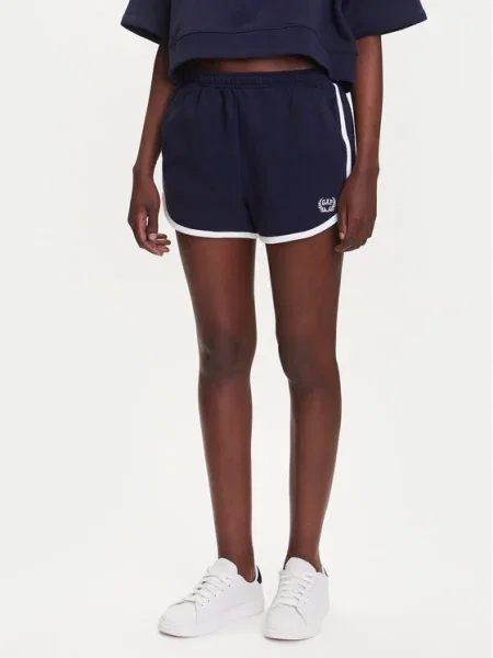 Gap Pantaloni scurți sport Bleumarin negru