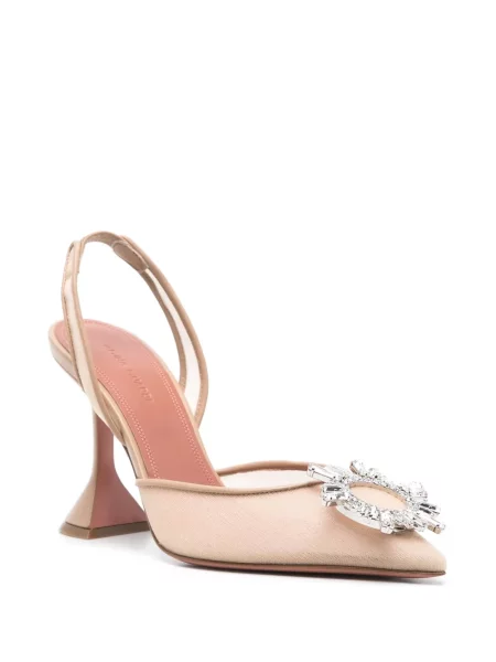 Pantofi cu toc Amina Muaddi slingback