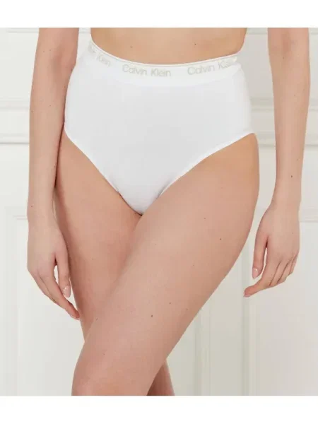 Calvin Klein Underwear Chiloți hipster | high waist alb