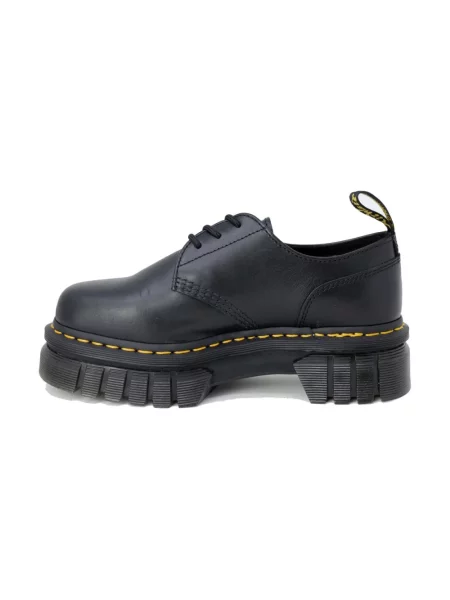 Półbuty Dr. Martens sznurowane skórzane czarne