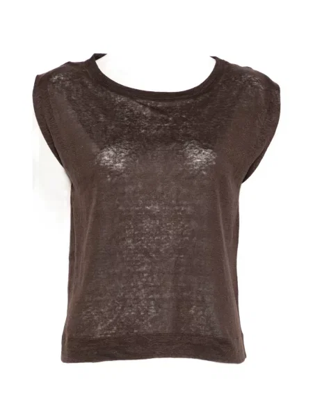 Marškinėliai Niu ruda