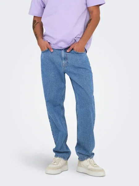 Only & Sons Jeans ONSEDGE denim albastru