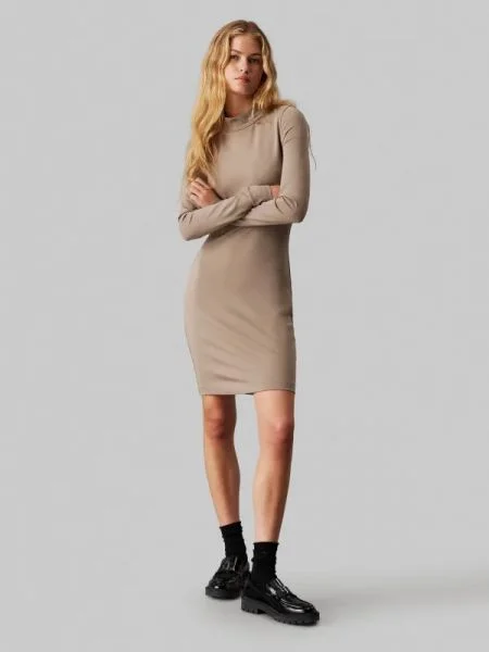 CALVIN KLEIN JEANS Rochie MILANO bej