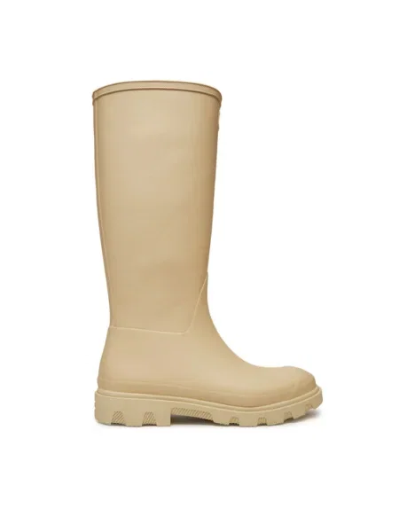 Hunter Cizme de cauciuc Downpour Tall Wellington bej