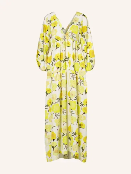 Bernadette Sukienka Matthieu gelb biała