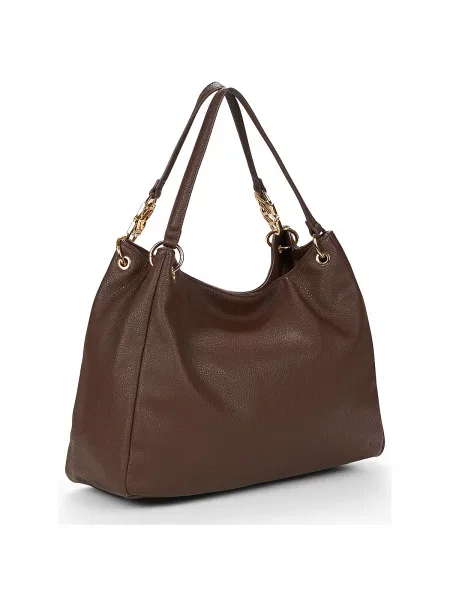 Love Moschino geantă shopper pentru femei cu imitație de piele maro