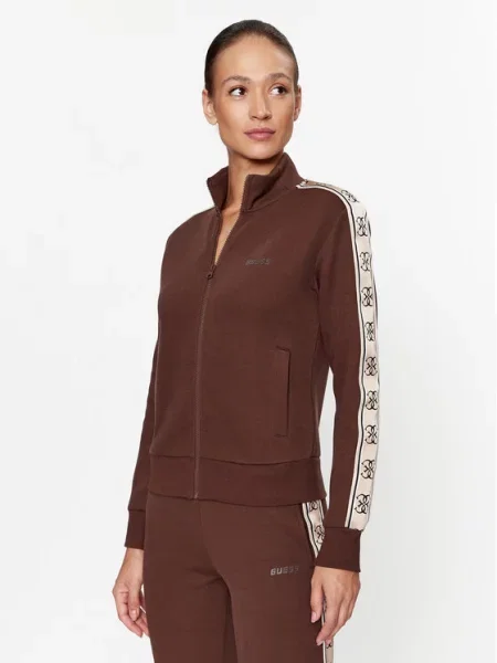 Guess Bluza brązowy
