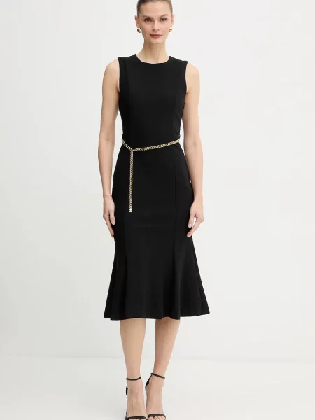 Šaty Marciano Guess LIA midi černá