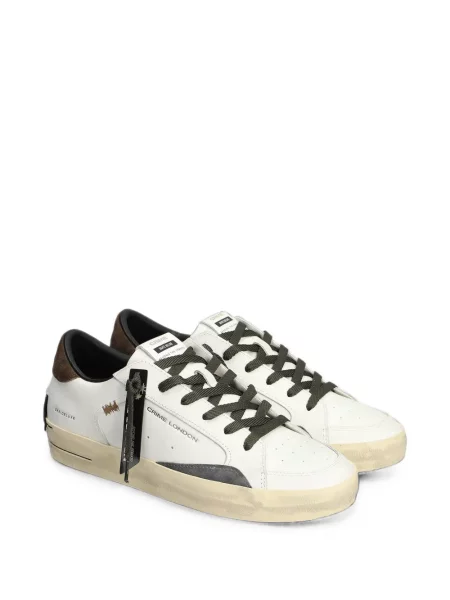 Sneakerși Crime London alb