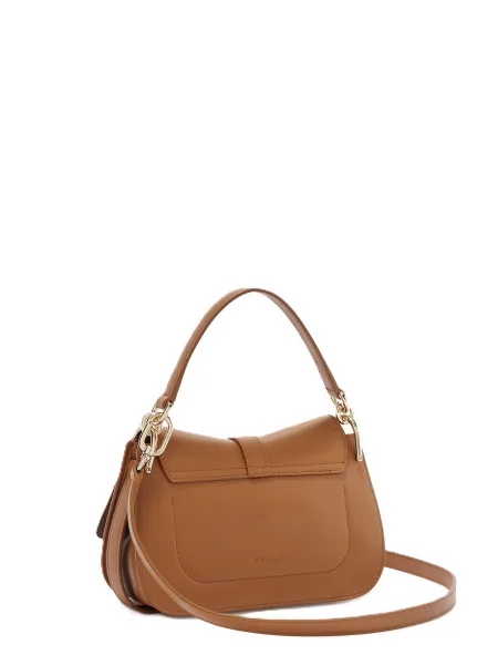 Кожаный сумочка Furla коричневый