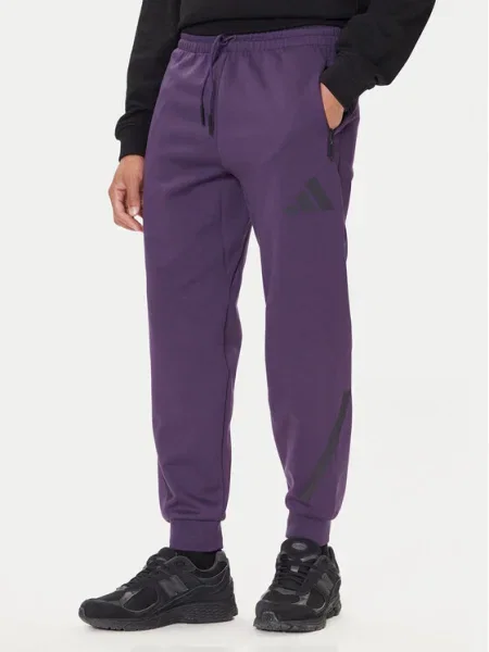 ADIDAS SPORTSWEAR Pantaloni sport Z.N.E. mov închis negru